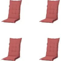 Madison Tuinkussen Outdoor Manchester Red Hoge Rug (123 x 50 cm)