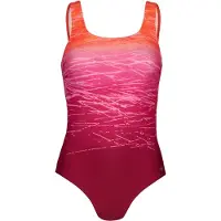 LASCANA Badpak oranje / fuchsia / lichtroze