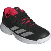 Adidas Sportschoen 'Courtflash' zwart / wit