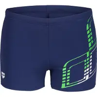 Arena - Graphic Swim Short - Zwembroek 9, blauw