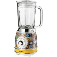 Ariete Positano 0583 - Italiaans design blender - 1100 Watt - glazen kan - 1,5 liter inhoud - Ice crush
