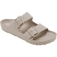 Holster Sundreamer vegan slides podologisch goedgekeurd slipper zandkleurig