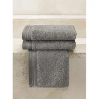 De Witte Lietaer gastendoek Excellence 40x60 steel grey