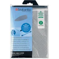 Brabantia Strijkplankhoes D - 135 x 45 cm - Toplaag - Metallic