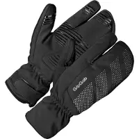 Gripgrab - RIDE Windproof Strenge Winter Lobster Fietshandschoenen Winddicht Thermo - Zwart - Unisex