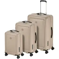 Princess Traveller Elements - Kofferset 3 delig - Desert - 35L Handbagage + 65L en 98L Reiskoffer - Lichtgewicht Trolley - GRS gecertificeerd