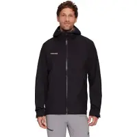 Mammut - Alto Light Hardshell Hooded Jacket - Regenjas S, zwart