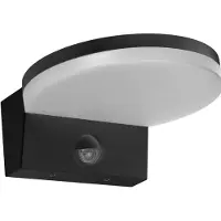 TIM. TIM Buitenlamp - Buitenlamp met Bewegingssensor - Buitenlamp met Sensor - Zwart - 19cm x 18cm x 8cm