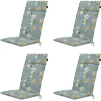 Madison Tuinkussen Universeel Outdoor+ Juliette Azure Hoge Rug (120 x 50 cm)