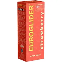Euroglider Strawberry - Condooms met Aardbeien Smaak - 144 stuks
