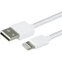 GREENMOUSE Kabel usb-a to lightning data woven 2m | 5 stuks