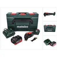 Metabo MT 18 LTX BL QSL accu multigereedschap 18 V Brushless Starlock Plus + 1x accu 5,5 Ah + lader + metaBOX