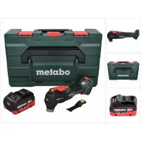 Metabo Multifunctioneel elektrisch gereedschap, MT 18 LTX BL QSL Accu Multitool 18 V Brushless Starlock Plus + 1x accu 5,5 Ah + metaBOX - ohn