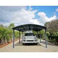 Canopia Palram |- Carport Arcadia - Enkel - Donkergrijs/brons - 650x360cm