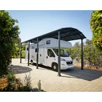 Canopia Palram | - Carport Camper Alpine - Grijs - 863x360x307cm