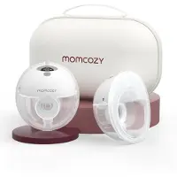 MOMCOZY M5 Handsfree Draagbare Elektrische Borstkolf 2-Pack – Grijs – 17/19/21/24 mm