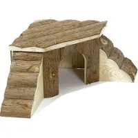 Flamingo - House for rabbits and guinea pigs, Sunny Natural M - (5400585009194)