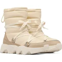 Sorel Women Kinetic Impact NXT Mid Boot WP Honey White Dusty Tan-Schoenmaat 40