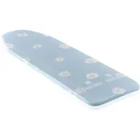 LEIFTHEIT Leifheit Strijkplankhoes Cotton Classic S/m - 3mm Schuimvulling - Elastisch Trekkoord - 125x40cm