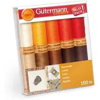 Gütermann Quilt- Naaigarenset Katoen 10st col.4
