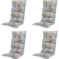 Madison kussen hoge rug cala - 123x50x5cm set van 4