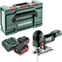 Metabo STA 18 LTX 150 BL accu-decoupeerzaag 18 V 150 mm borstelloos + 2x LiHD-accu 5,5 Ah + oplader + Metabox