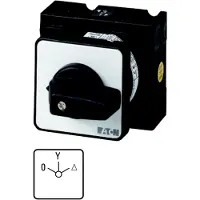 Eaton T3-4-8410/E - Schakelaar - 3-polig - Kunststof - Zwart - Metaalachtig - IP65 - 48 mm