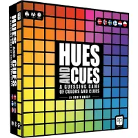 Usopoly bordspel Hues and Cues familiespel 3-10 spelers kleuren.