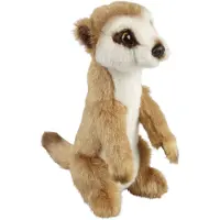 Ravensden stokstaartje knuffel - 18 cm - knuffeldieren - voor kinderen