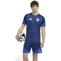 Adidas Olympique Lyon Trainingsset 2026-2027 Donkerblauw Blauw Rood