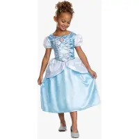 Disney Princess Classic Cinderella Costume Blauw 5-6 Years Kinderen