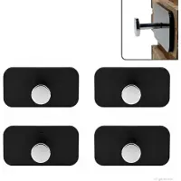MamboCat 4er Set UNCO einzelner Wandhaken aus Acryl & Metall – 22237