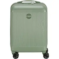Princess Traveller Oceans – Handbagage Koffer – Pure Sage – Reiskoffer met dubbele wielen – 55x35x20 cm – GRS gecertificeerd