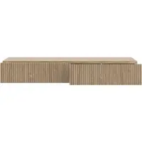 Selsey Kaptafel Jolie zwevend | spaanplaat naturel 110x16x40 cm kaptafels | NADUVI
