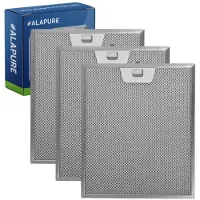Alapure 3x Metaalfilter voor Faber 1330071330 300x252x9mm