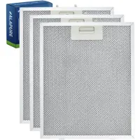 Alapure 3x Metaalfilter voor Etna 18831 / 88017203 318x258x8mm