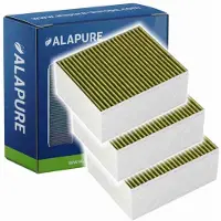 Alapure 3x CleanAir Plus Koolstoffilter voor Gaggenau 11033934