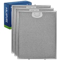 Alapure 3x Metaalfilter voor Etna 181471 318x257x7mm
