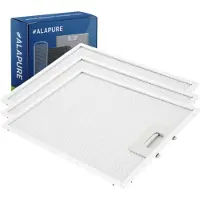 Alapure 3x Metaalfilter voor Best 4055468278 298x238mm