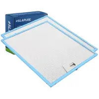 Alapure 2x Metaalfilter voor Bosch 11013941 300x253mm