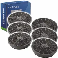 Alapure 3x Koolstoffilter voor Beko 9179183012 / ACK00108