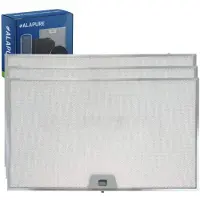 Alapure 3x Metaalfilter voor Smeg 763410749 506x300x8mm