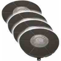 Zanussi 4x Koolstoffilter MCFE06ST / 9029800506 / MCFE06