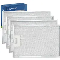 Alapure 4x Metaalfilter voor Neff 362380 / 00362380 320x220mm