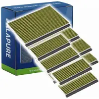 Alapure 4x CleanAir Plus Koolstoffilter voor Constructa 11042136 / 17005388 / CZ51AFA0X0 (set)