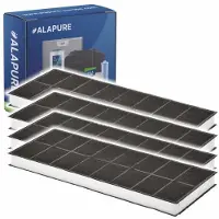 Alapure 4x Koolstoffilter voor Siemens 00296178 / 296178 / DHZ3406