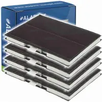 Alapure 4x Koolstoffilter voor Siemens 00744077 / 00669659 / 744077