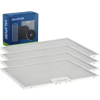 Alapure 4x Metaalfilter voor Constructa 432785 / 00432785 310x500x7mm