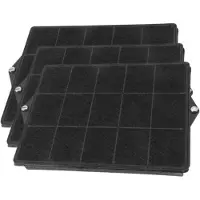 Alapure 3x Koolstoffilter voor Siemens 00354434 / 354434 / LZ51700