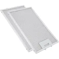 Alapure 2x Metaalfilter voor AEG 4055101697 325x197x10mm